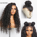 360  Lace   Deep Curly Wave Virgin Hair Invisi-Strap Lace 180% Densité
