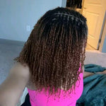 Coiffure Micro twist cheveux naturels