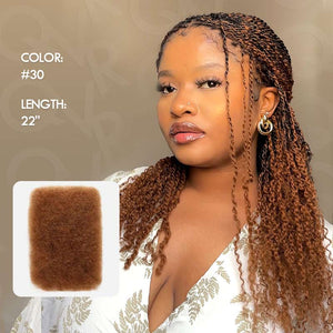 Afro Kinky Bulk Human Hair couleur couleur 30,  50 g/Paquet