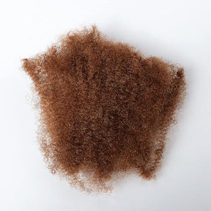 Afro Kinky Bulk Human Hair  couleur auburn,  50 g/Paquet