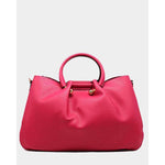 Sac à Main Languette En Relief Litchi-6909-Pink