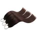 Cheveux-lisses-natural-black-machine-made-feather-crochet-human-hair-extension