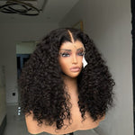 Perruque Burmese  Curly 16" 300g avec fermeture en dentelle HD 6*6