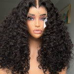 Perruque Burmese  Curly 16" 300g avec fermeture en dentelle HD 6*6