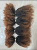 Afro Kinky Bulk Human Hair  couleur 1b/30,  50 g par Paquet