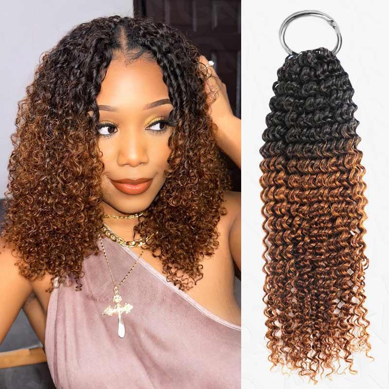 Mèches pour crochet braids Human hair deep wave