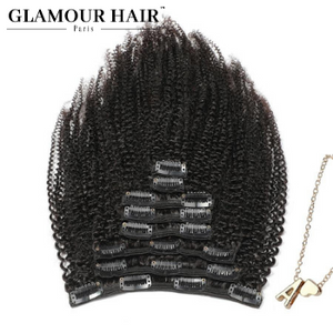 Clip Ins - Afro Kinky Curly - Glamour hair paris